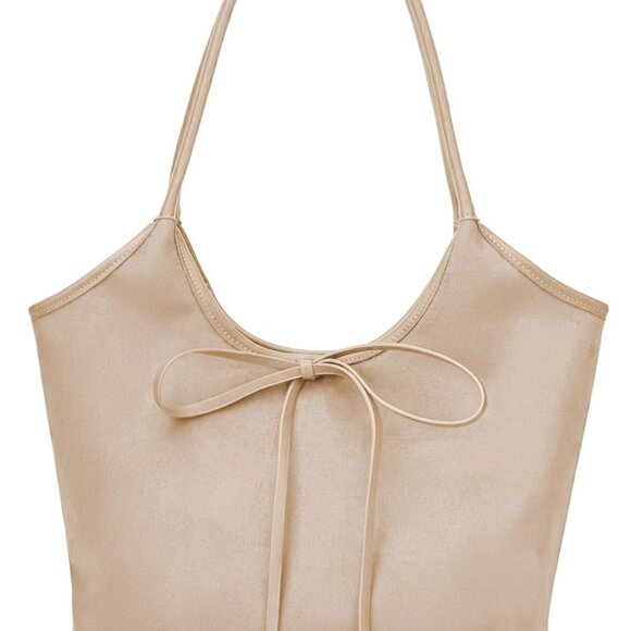 Handbags - Vintage Suede Hobo Bag Slouchy Shoulder Tote Large Capacity Satchel Purse